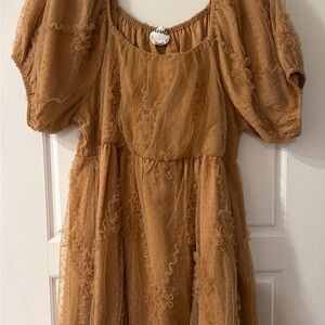 Arula Puff Sleeve Dress